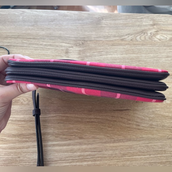 Kate spade leather and fabric crossbody bag - Picture 4 of 5